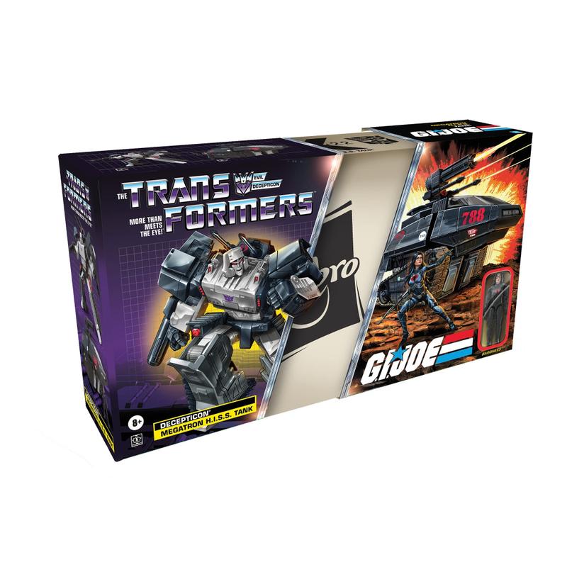 希少新品Transformers Megatron H.I.S.S. Tank Tanque colaborativo Megatron H.I.S.S., da Toy Transformers